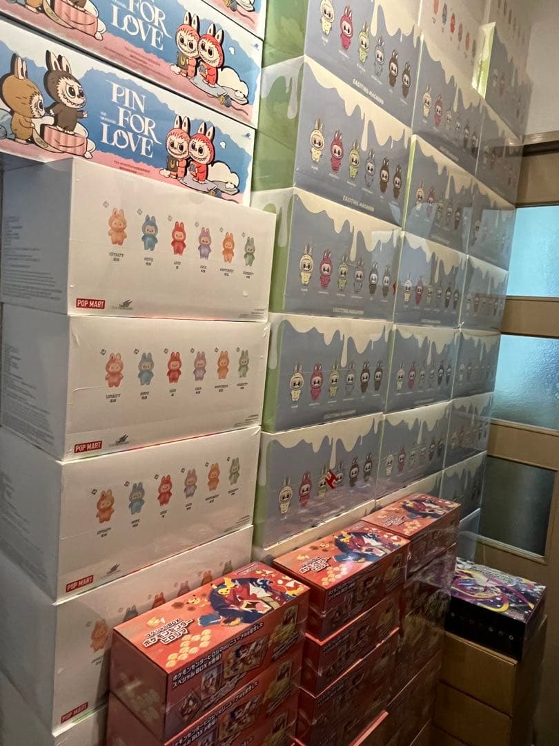ラブブ Exciting Macaron ぬいぐるみ アソートボックス 1Box