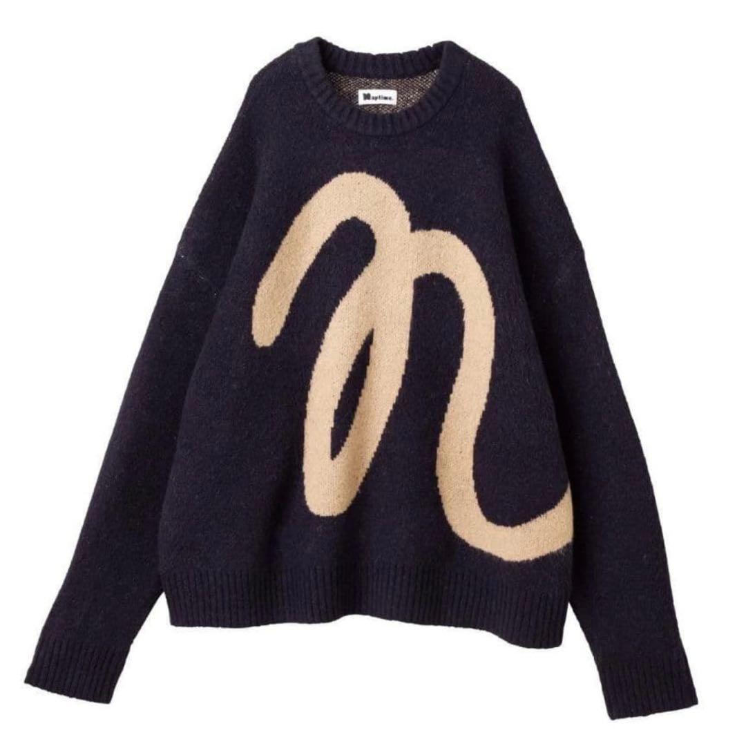 Naptime. ニットプルオーバー NAVY 【S】