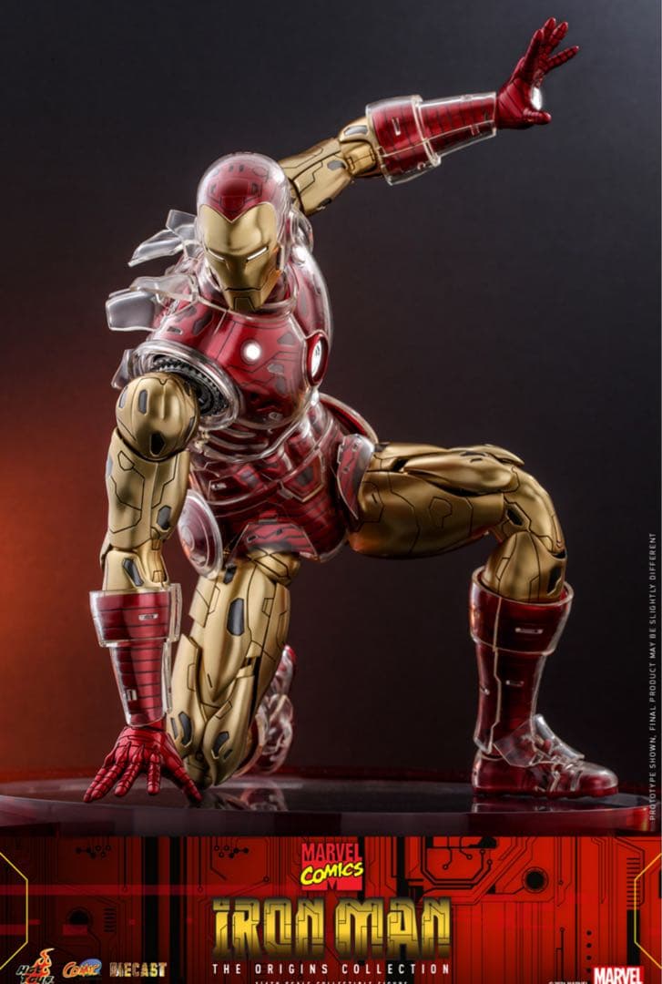 専用【オリジンズ・コレクション】マーベル・コミック　アイアンマン　ＤＩＥＣＡＳＴ