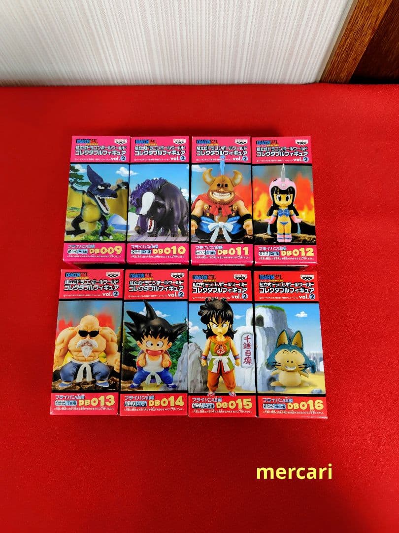 フライパン山編 組立式ドラゴンボール ワールドコレクタブル フィギュア 8種