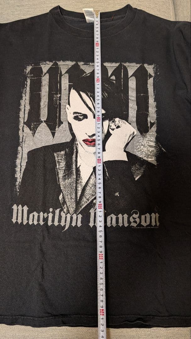 SALE！【G-DRAGON着用色違い】00s マリリンマンソン Tシャツ2XL