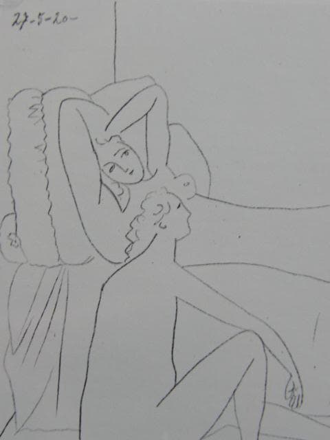 PABLO PICASSOパブロピカソ【QUATRE NUS AU HAREM】