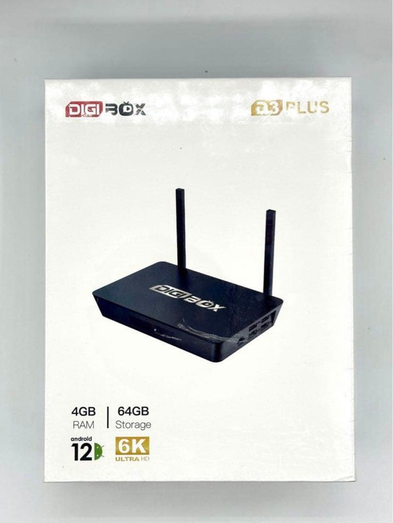 【新品】Digibox D3 Plusアメリカのスポーツや世界中の映画を楽しめる