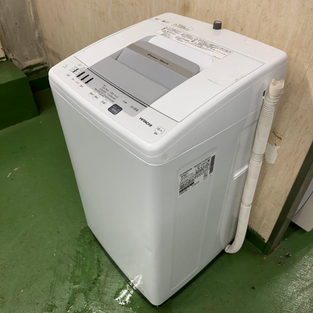 186 洗濯機　容量7kg　関東配送　シャワーウォッシュ　極美品　一人暮らし