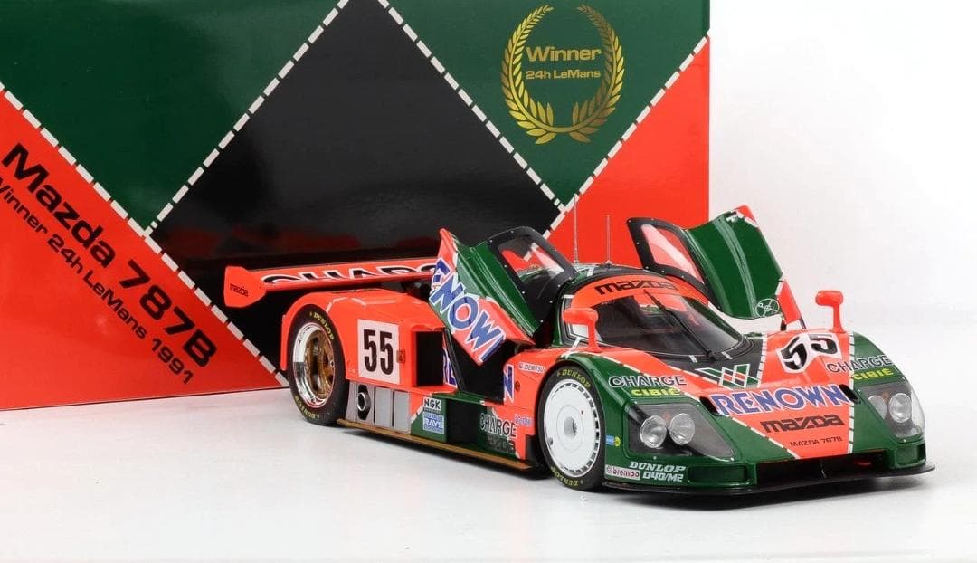 1/12 マツダ 787B ルマン 24h 1991 優勝 #55 Mazda
