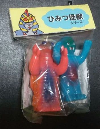 マウラトーイ ひみつ怪獣 ノーラン&ドドギラ 指人形 新品 未開封 ソフビ