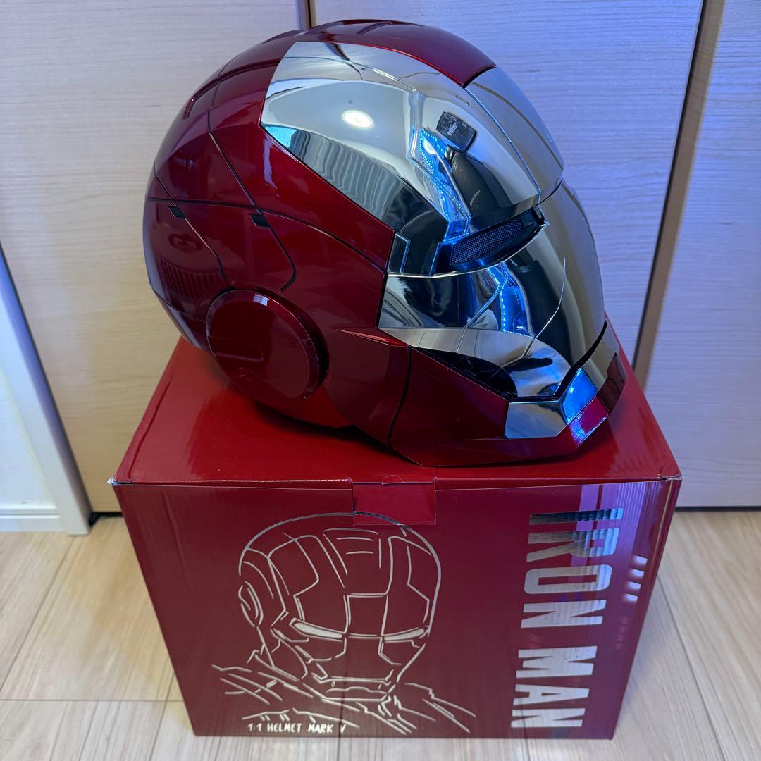 AUTOKING アイアンマン　マーク5 MK5 マスク　シルバー