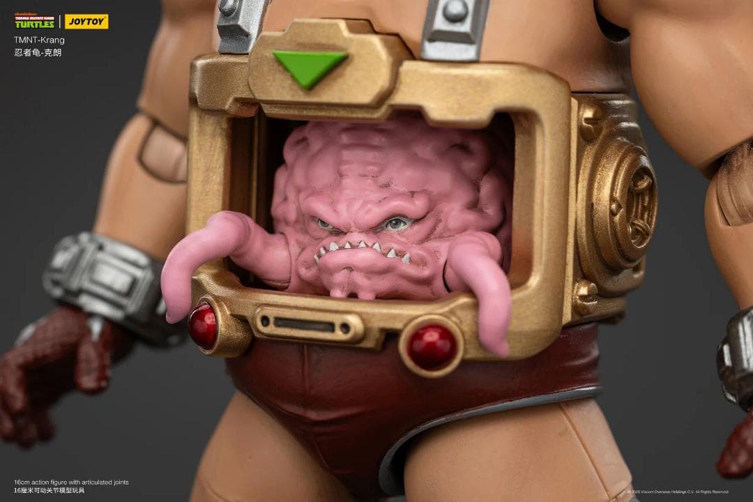 TMNT クランゲ アクションフィギュア 1/18 ミュータントタートルズ