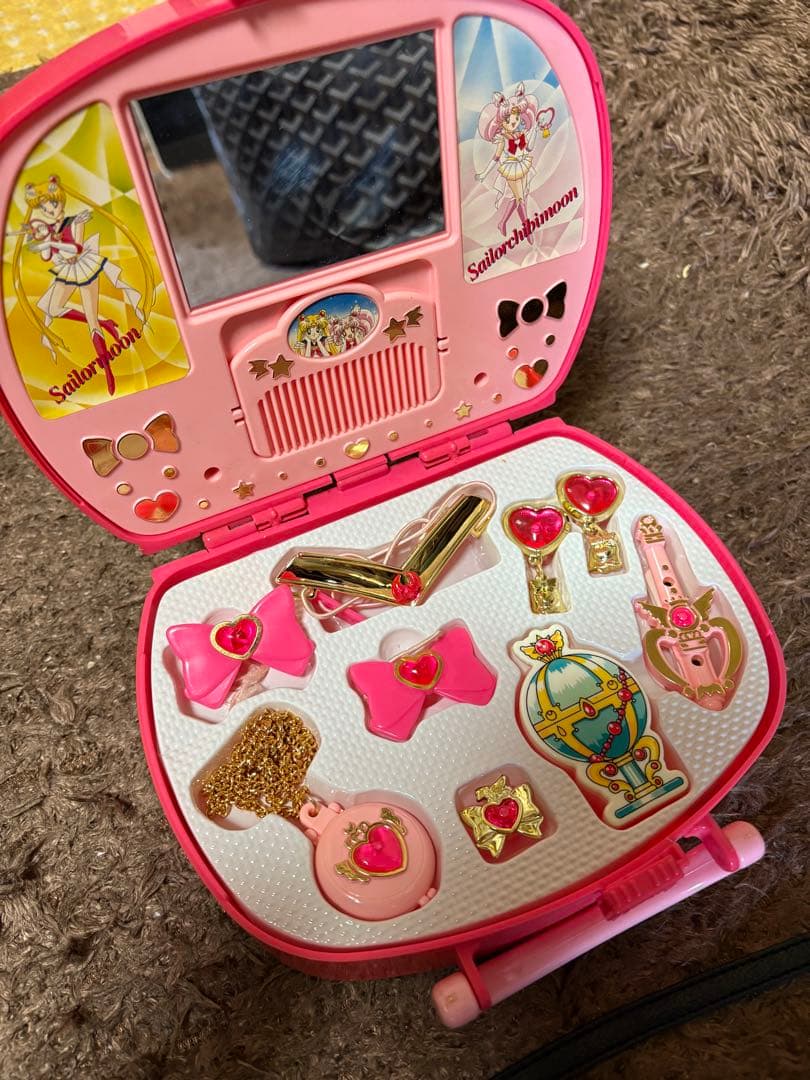 【希少】セーラームーン アクセサリーケース ピンク