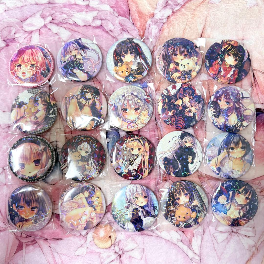 るび様　コンプリートセット20個　缶バッジ