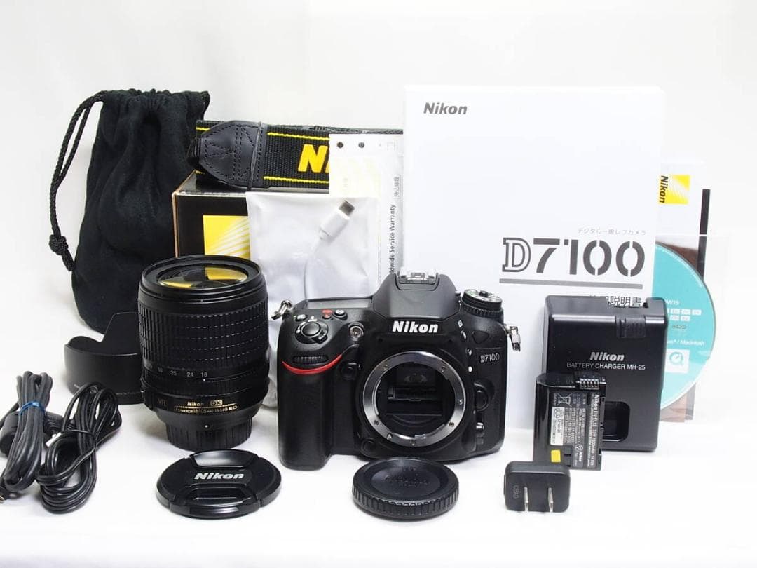 Nikon D7100 18-105 VRキット 《 S数4665回 スマホ転送