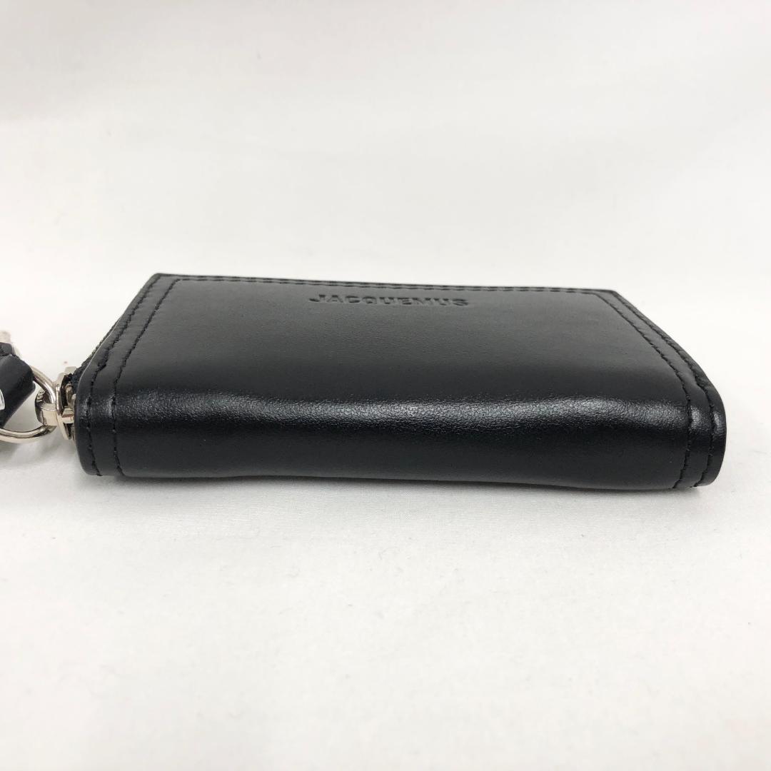○★新品未使用　JACQUEMUS　ストラップジップ小銭入れ　ブラック