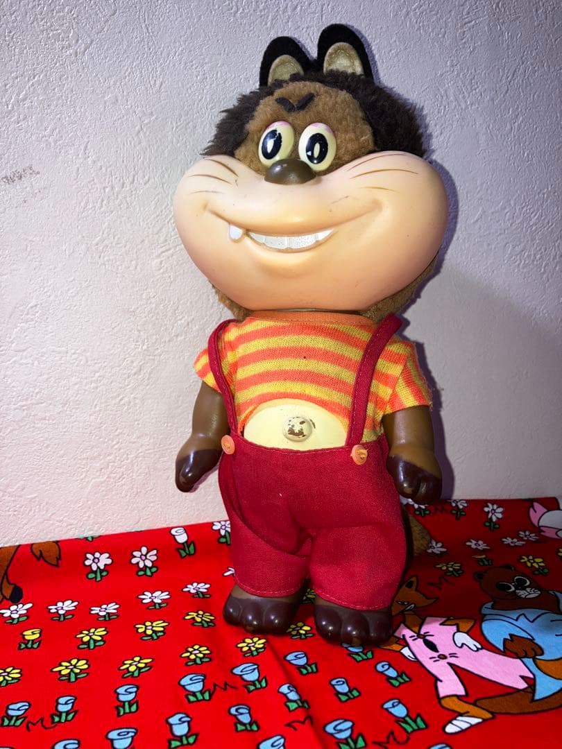 にこにこぷん　じゃじゃまるソフビ人形 昭和レトロ　当時物