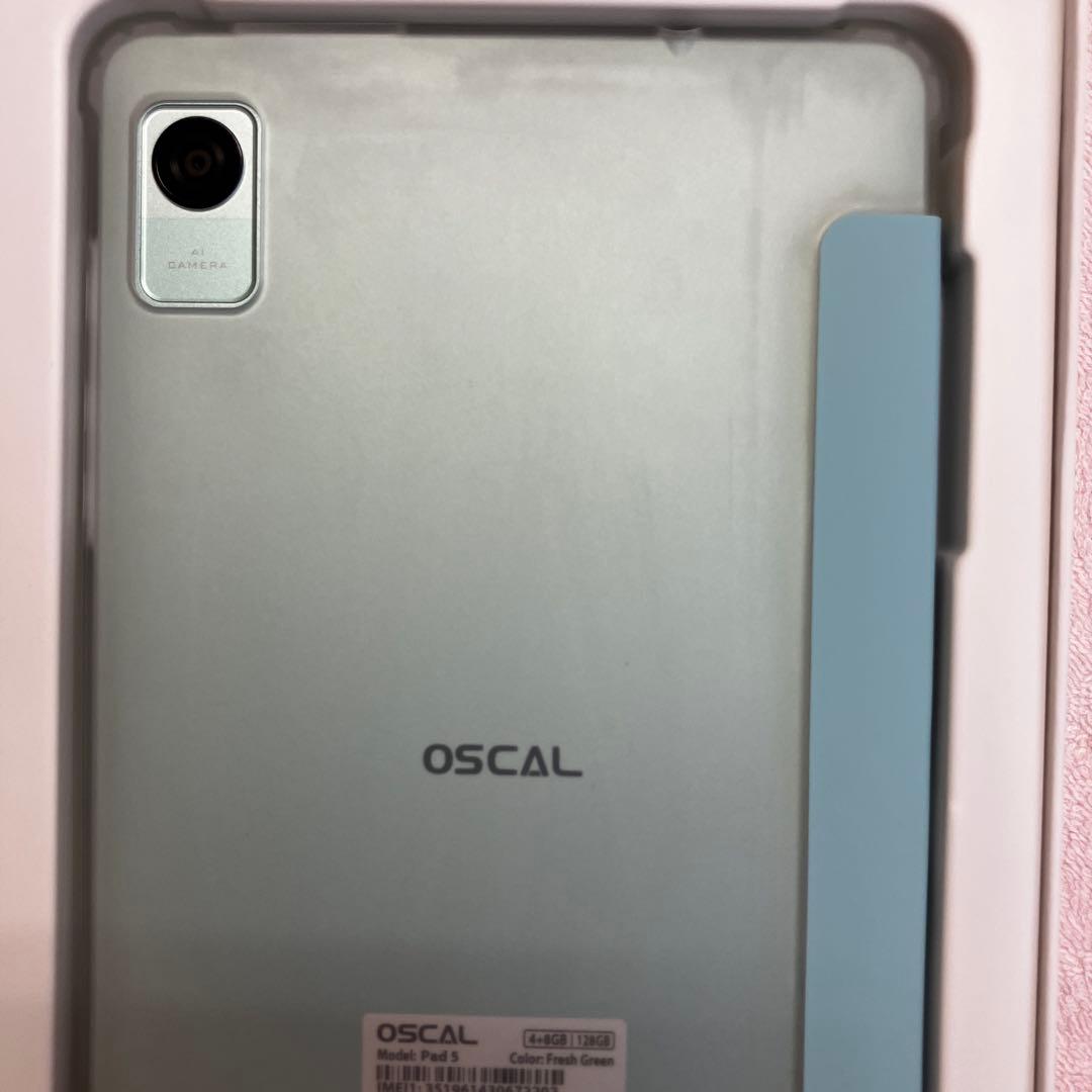 OSCAL パッド5 8.68インチ タブレット グレイシャルブルー