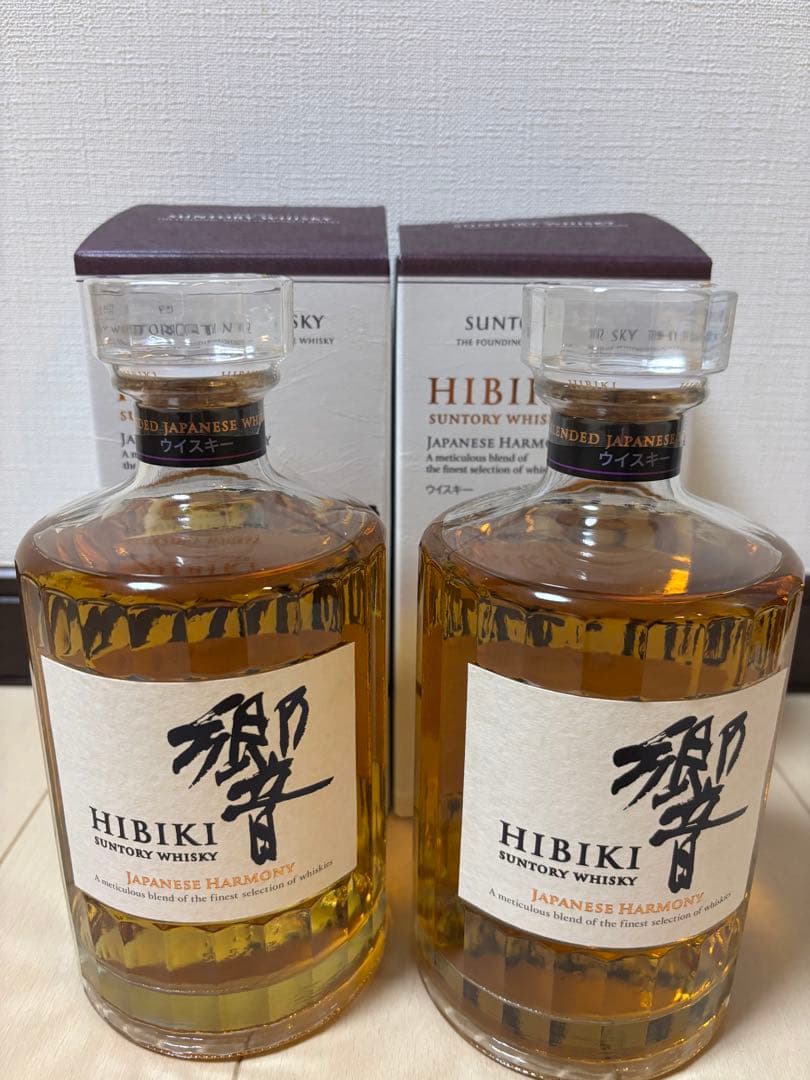 未開封　HIBIKI Japanese Harmony 700ml 2本セット