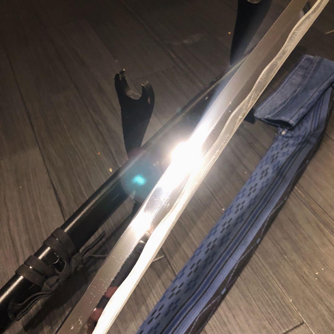 高級模造刀　逆刃刀　逆刃刀身 居合刀　太刀　るろうに剣心　刀袋付き