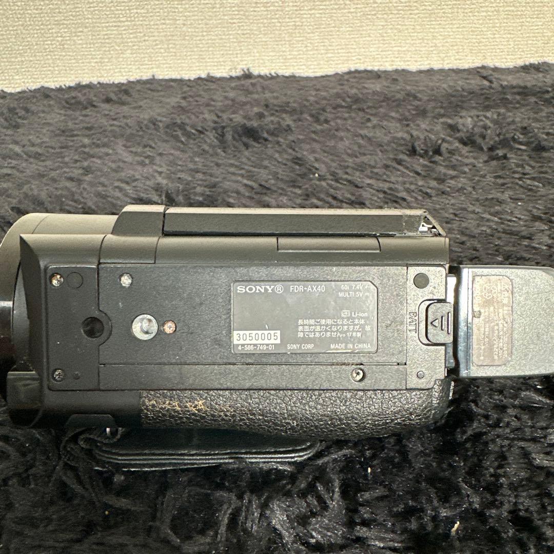 SONY FDR-AX40 デジタルビデオカメラ ハンディカム 4K