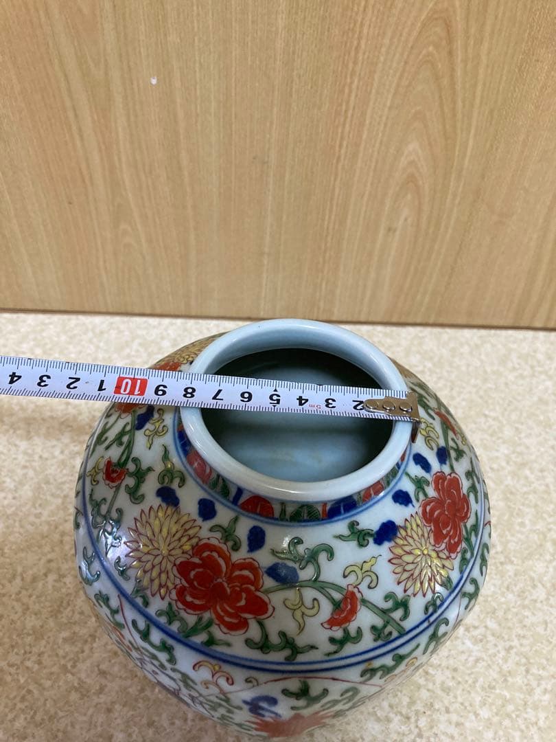大明萬暦年制   六角  瓶 中国古玩