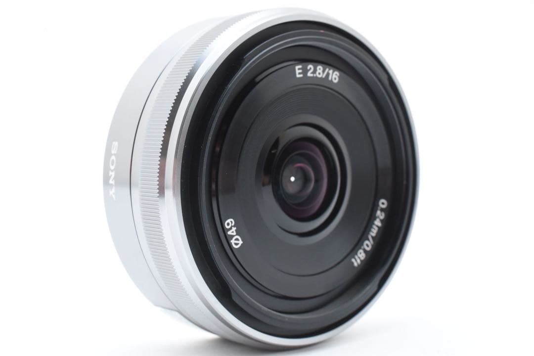 Sony ソニー　SEL16F28 パンケーキレンズ