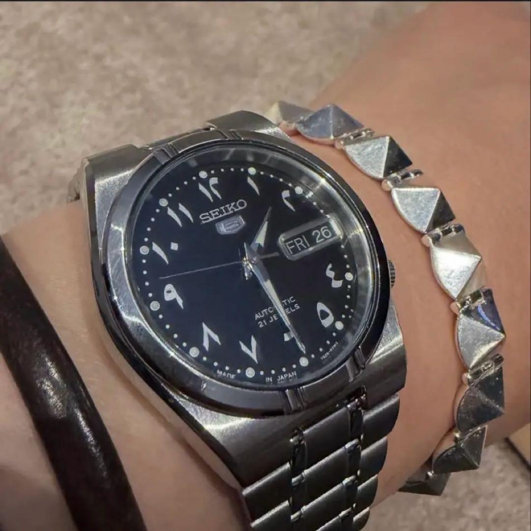 【未使用品】 SEIKO5 (SNK063J5) Fragment 藤原ヒロシ