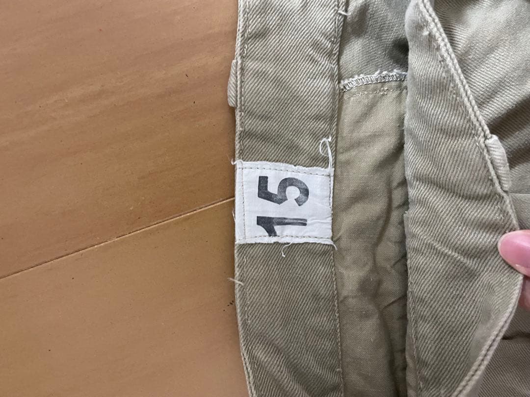 Ｍ５２　　実物　サイズ15