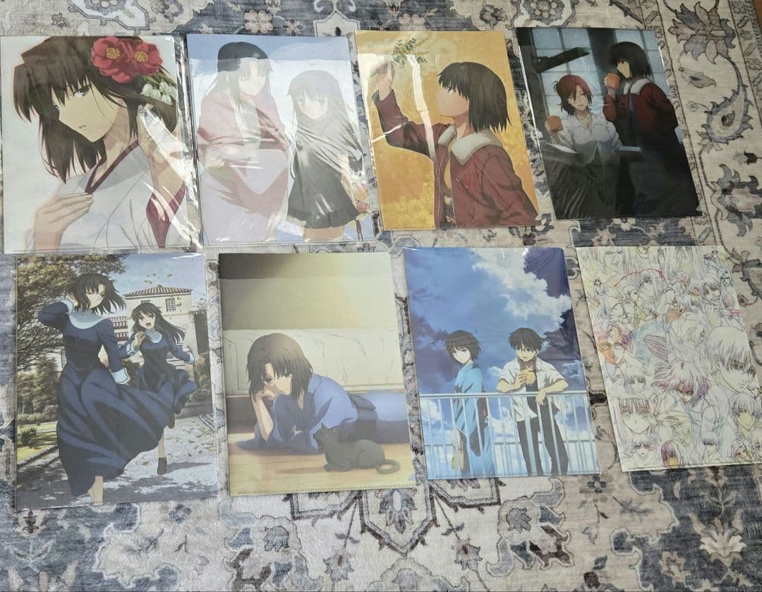 クリアファイルセット 両儀式 バースデー+α 空の境界 ufotable