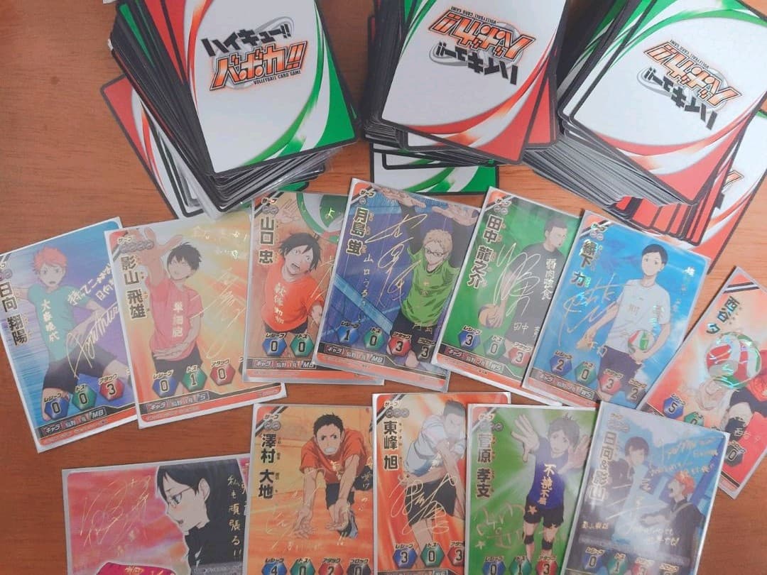 ハイキュー!!バボカ 烏野サインセット