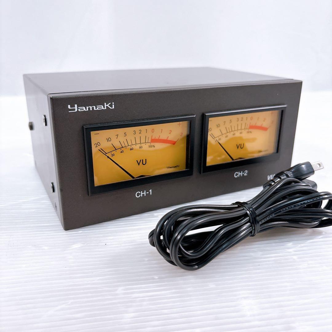 【極美品】Yamaki ヤマキ電機 VUM-A82H VUメーター 業務用