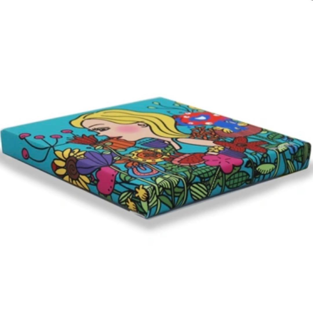 万博　EXPO2025 ミャクミャク キャンバスジクレー印刷 FLOWER