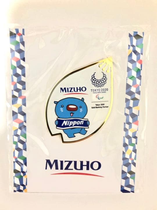 【非売品】東京オリンピック・パラリンピック　ピンバッジ　5点セット　みずほ銀行