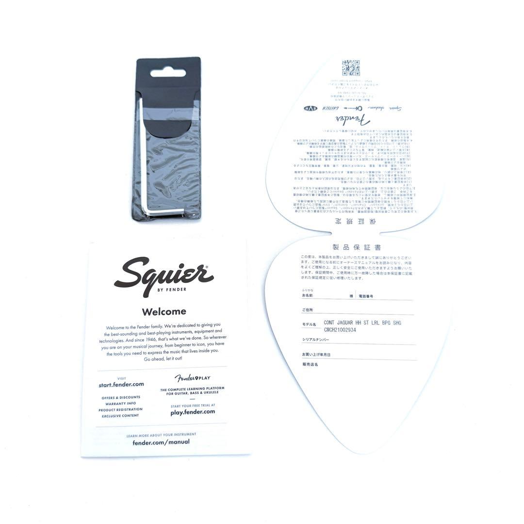 【極美品】Squier Fender Contemporary JAGUAR