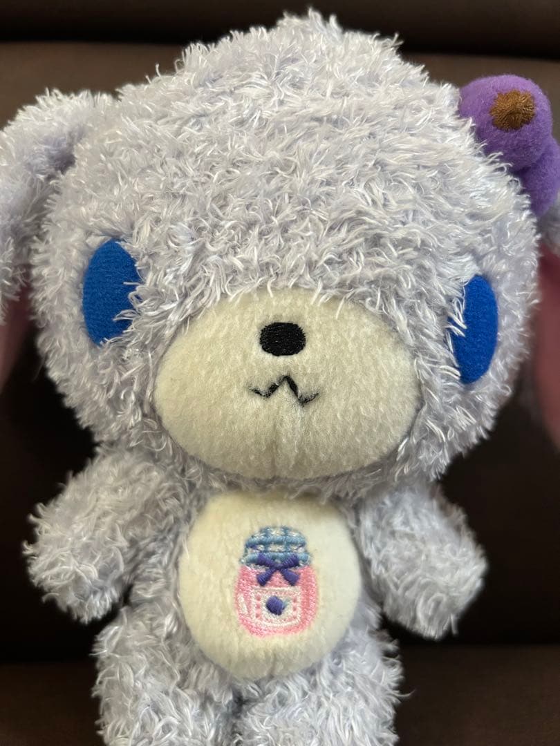 サンリオ　シュガーバニーズ　ブルーベリーウサ　ぬいぐるみ
