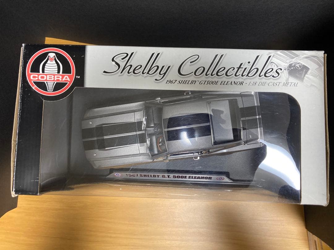 シェルビーGT500エレノア 1/18 と シェルビーGT-500 1/24