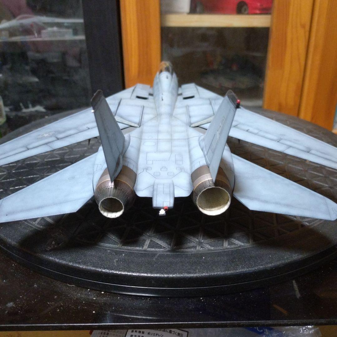 タミヤ 1/48 F14Aプラモデル塗装済み完成品