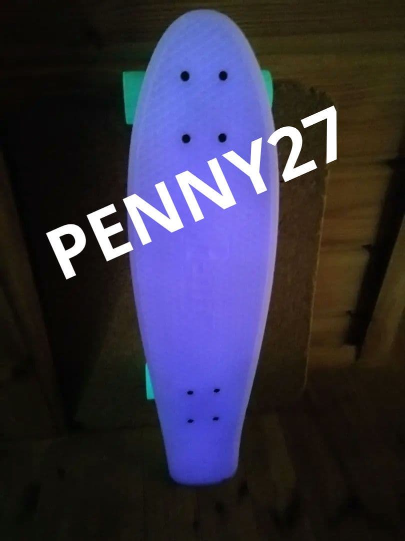 美品PENNY27　ペニー27インチ、ニッケル 蓄光モデル、薄い紫色に光ります！