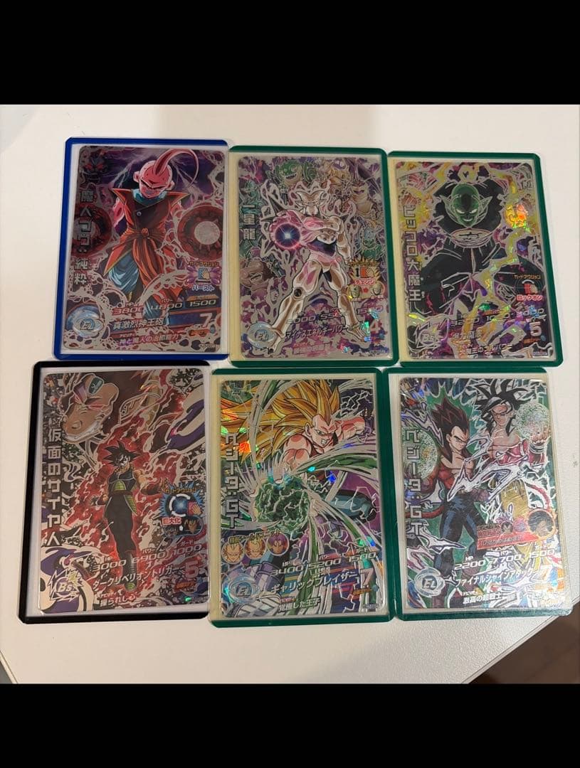 スーパードラゴンボールヒーローズカード6枚セット