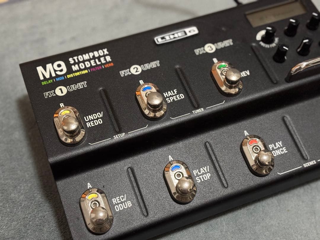 LINE6 M9 Stompbox Modeler エフェクター【ジャンク】