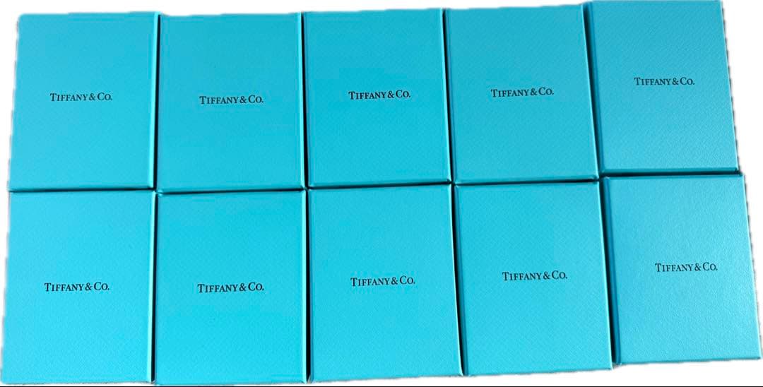 現行品Tiffanyティファニー空箱巾着ミニショッパー紙袋10セット