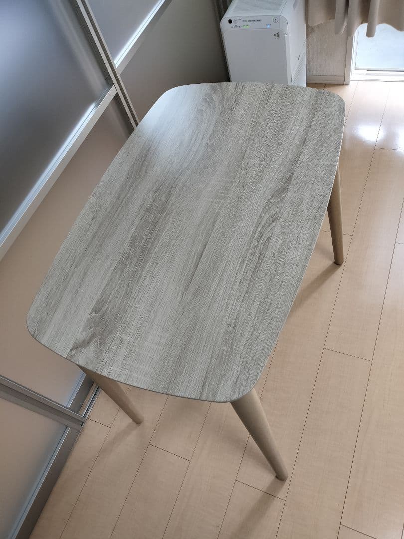 ハイタイプ　一人用こたつ ナチュラル 掛布団付き