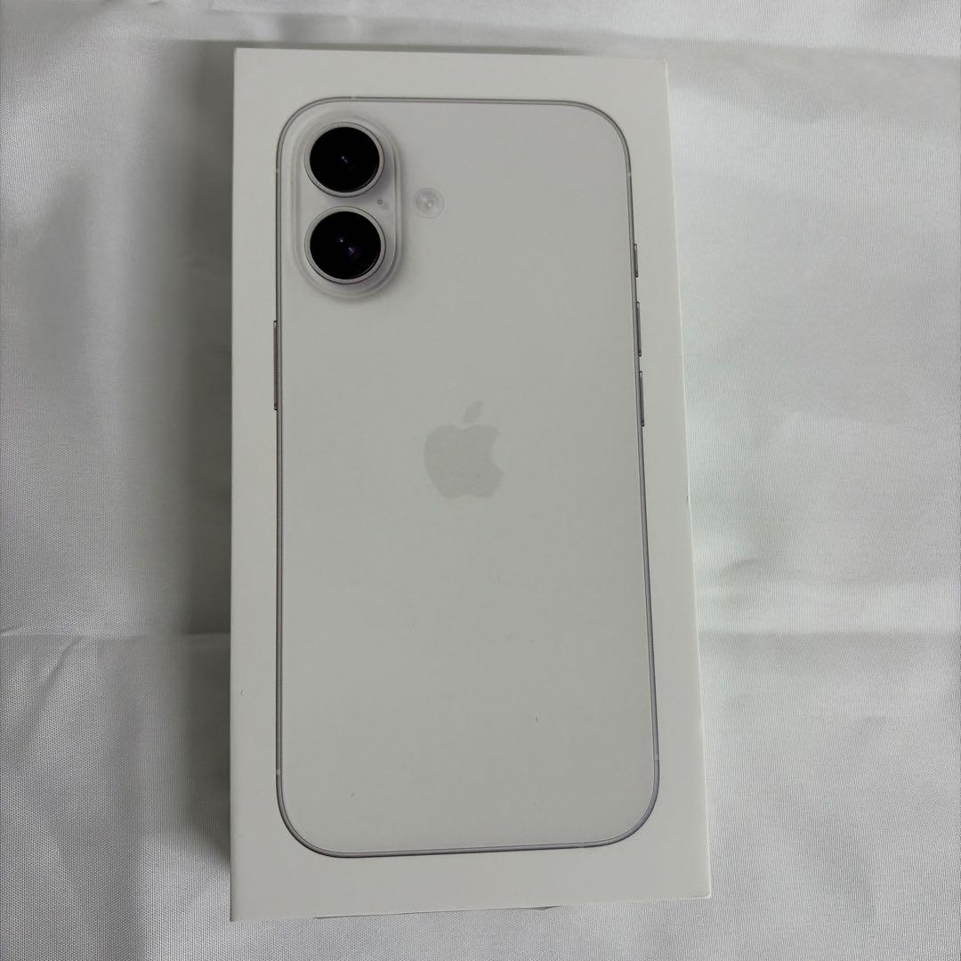 Apple iPhone 16 ホワイト SIMフリー　アイフォン