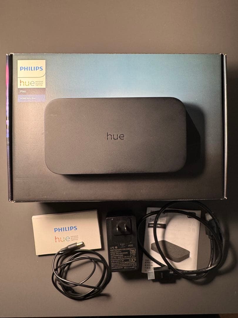 テレビ Philips hue syncbox