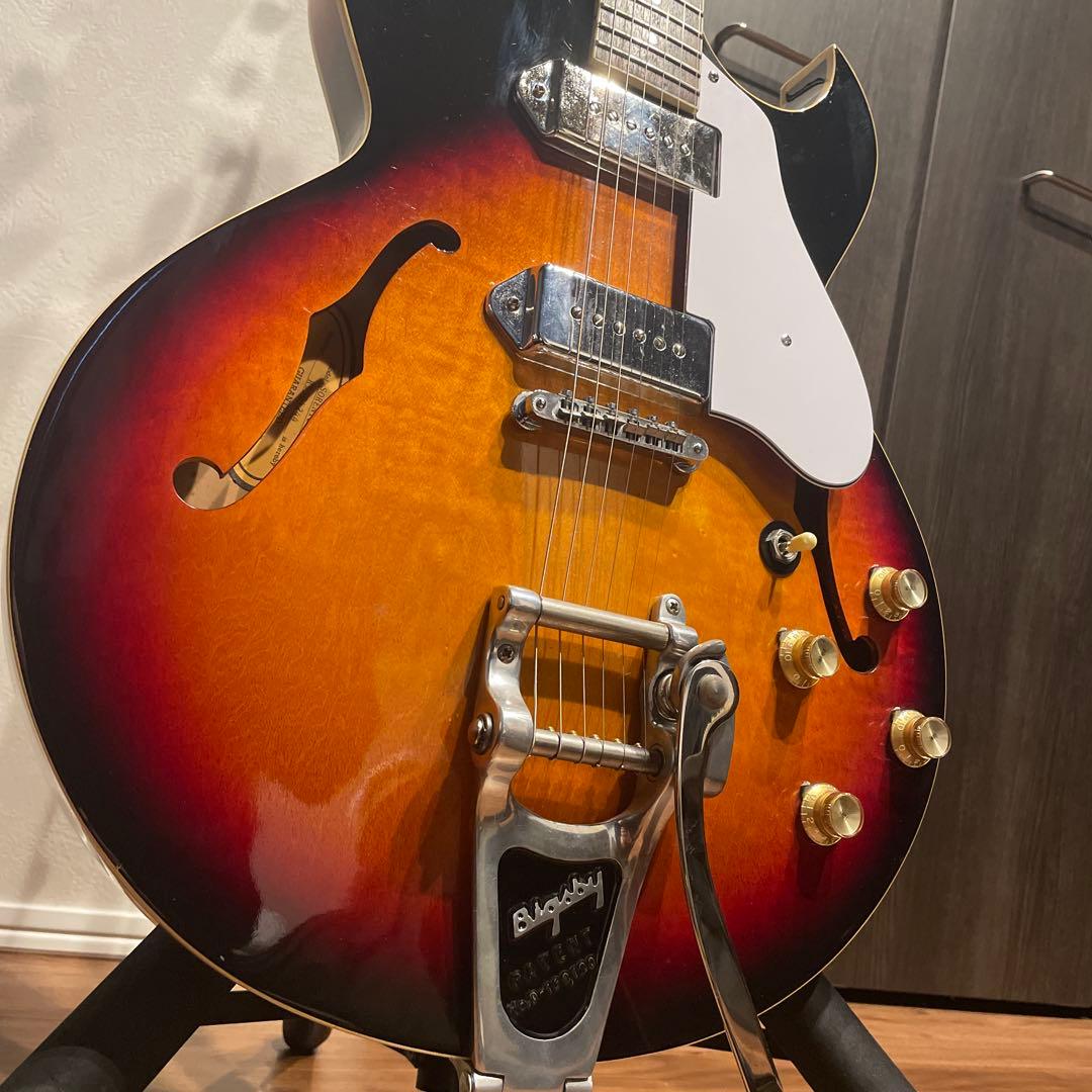 [生産完了品　bigsby b7付] エピフォン　ソレント　ピアレス90年代復刻