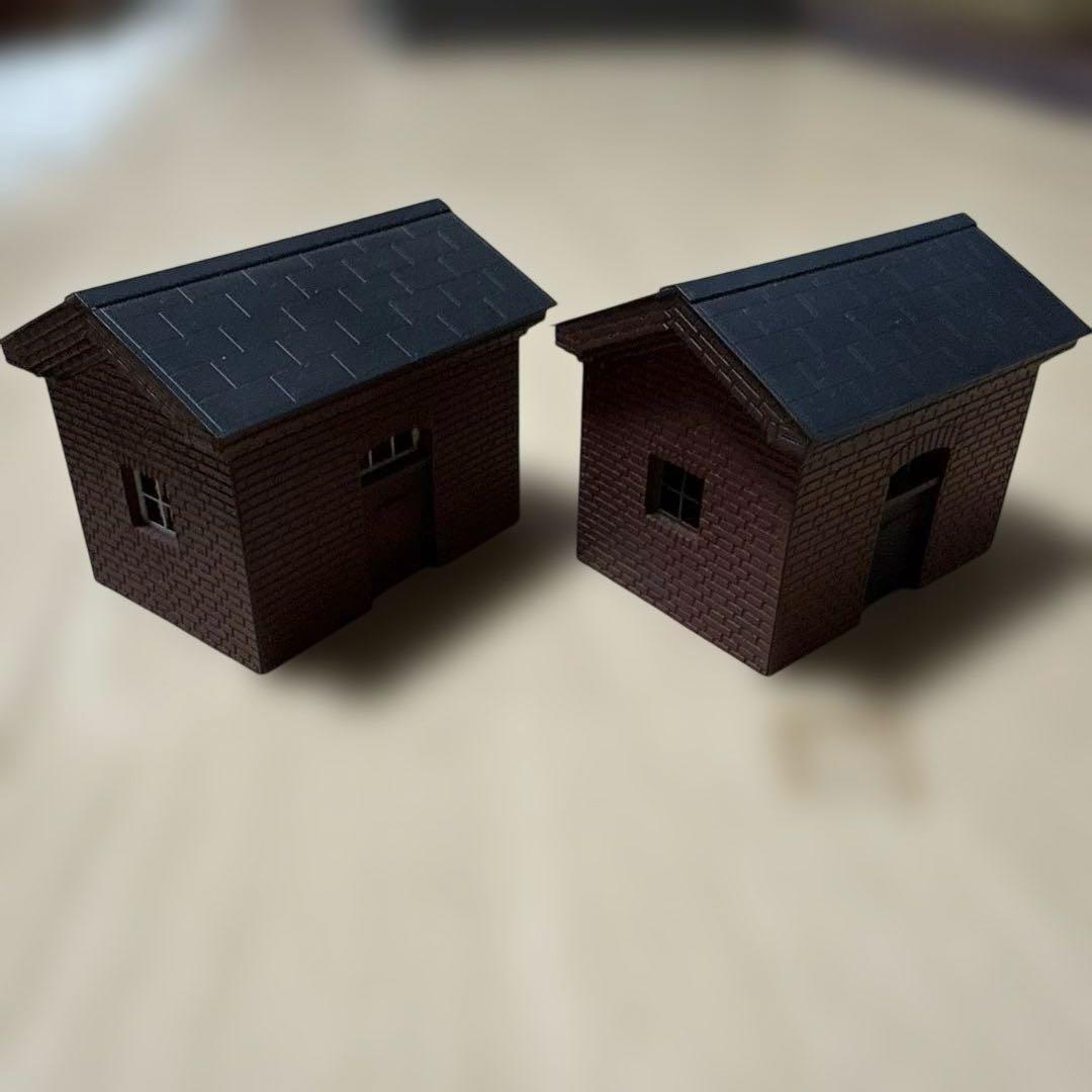 煉瓦小屋？　2つセット
