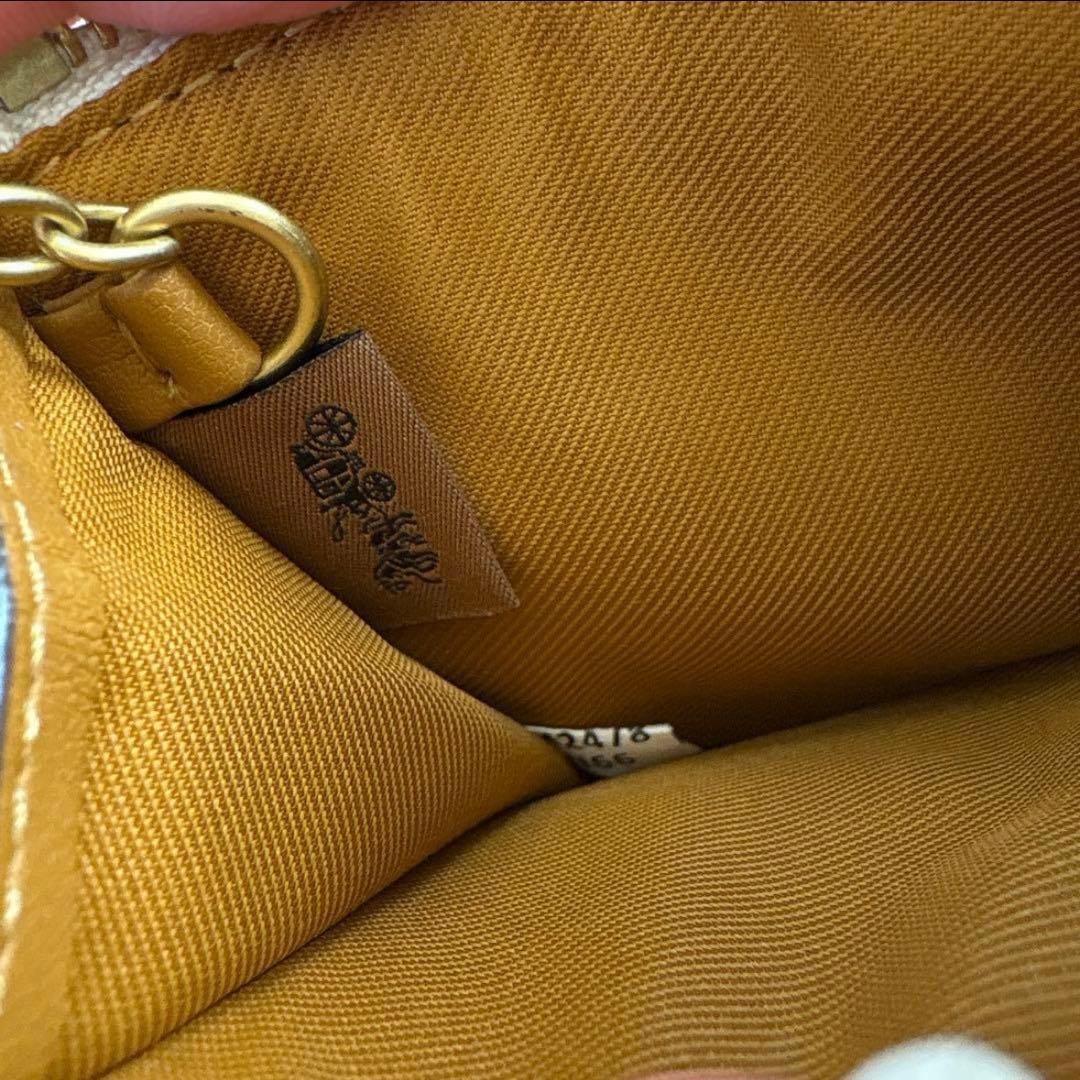 COACH コーチ 星柄 /カードケース レザー製 C金具