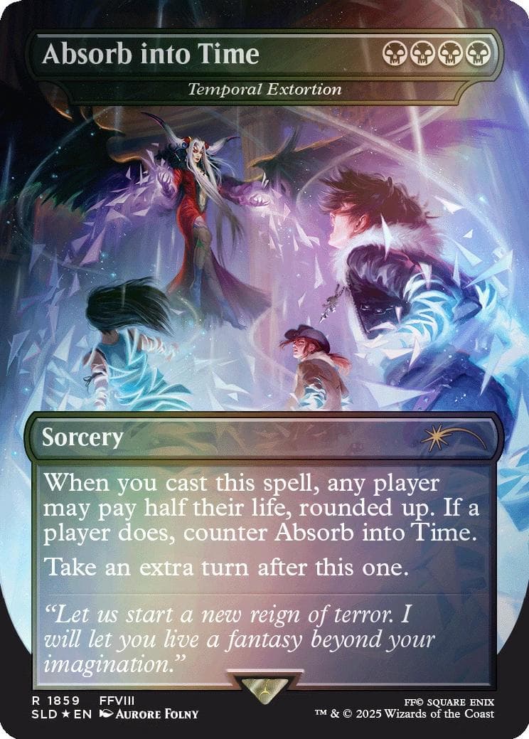 MTG Secret Lair x FF Game Over 英語版 Foil版