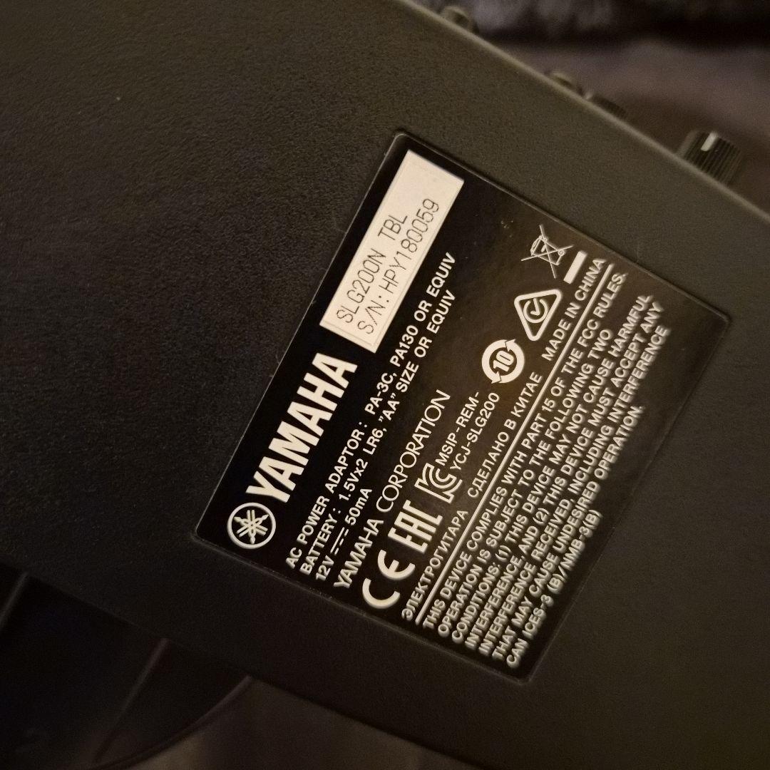 (新品未使用)YAMAHA SLG200N サイレントギター TBL