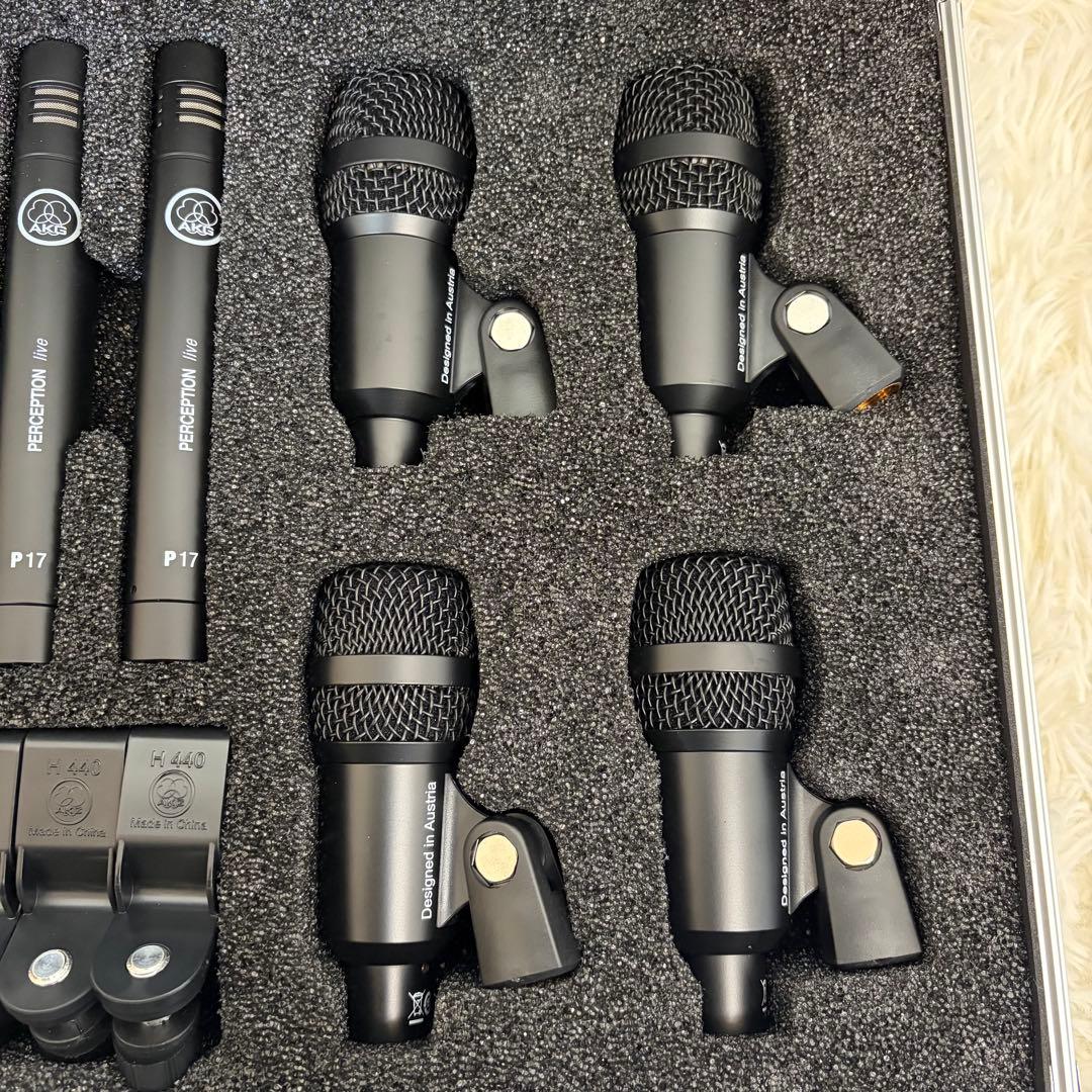 AKG Drum Set Session I コンデンサー ドラムマイクセット