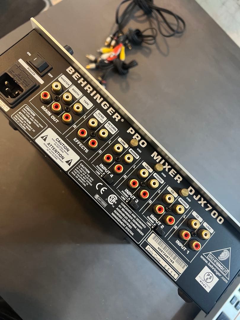 K パイオニアCDJ-100S×2,ベリンガー PRO MIXER DJX700