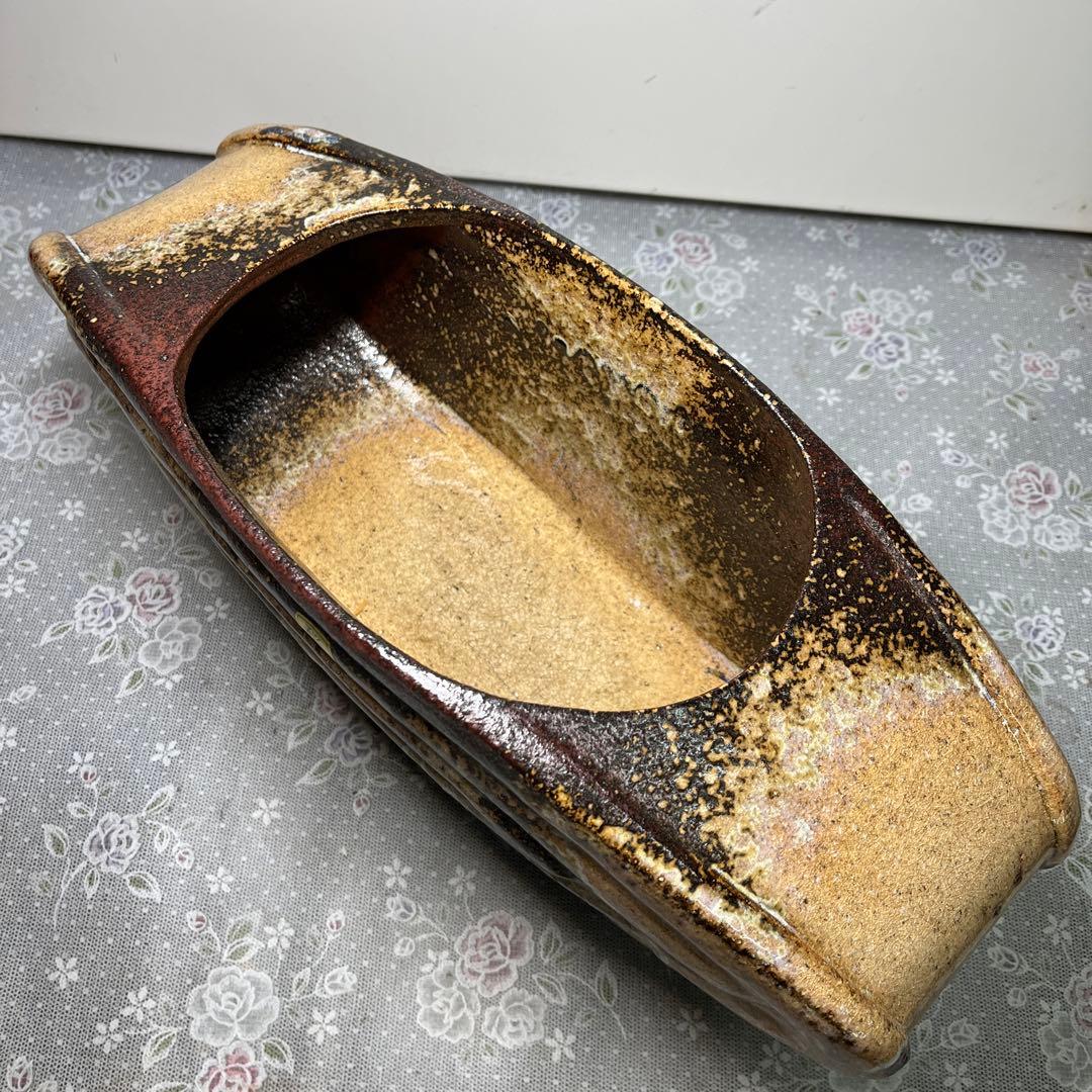 舟型　花器