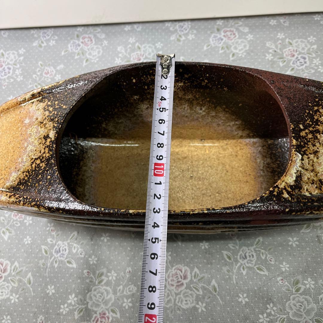 舟型　花器